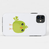 Green Bird Cartoon Case-Mate iPhone Hülle (Rückseite (Horizontal))