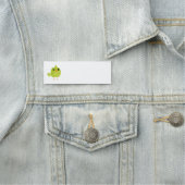 Green Bird Cartoon Namensschild (Beispiel)