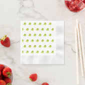 Green Bird Cartoon Serviette (Beispiel)