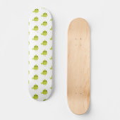 Green Bird Cartoon Skateboard (Vorderseite)
