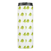 Green Bird Cartoon Thermosbecher (Rückseite)
