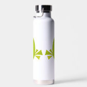 Green Bird Cartoon Trinkflasche (Rechts)