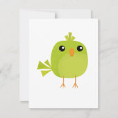 Green Bird Karte (Vorderseite)