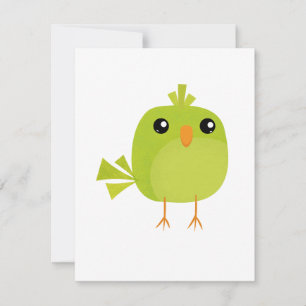 Green Bird Karte