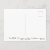 Green Bird Postcard "Hang da rein ... du? Postkarte (Rückseite)