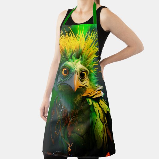 Green Bird Schürze (InSitu)