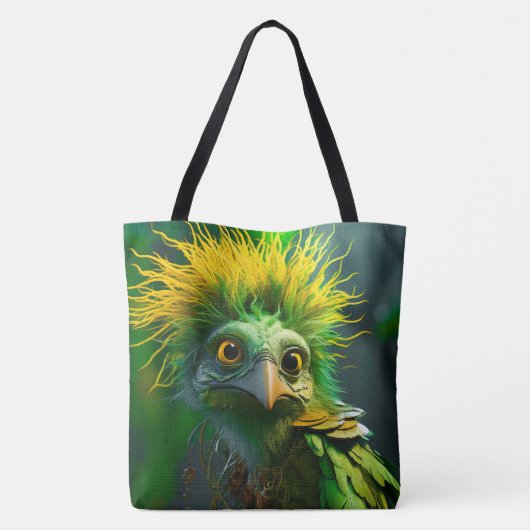 Green Bird Tasche (Rückseite)