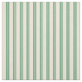 Green & Bisque Streifen Muster Stoff (Muster)