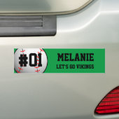 Green Black Baseball-Team Autoaufkleber (Auf Auto)