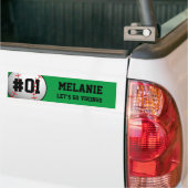 Green Black Baseball-Team Autoaufkleber (Auf Lkw)