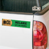 Green Black Basketball Team Autoaufkleber (Auf Lkw)