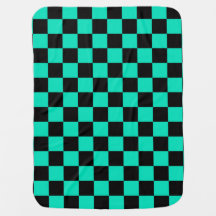 Green Black Checkered Karo Pattern