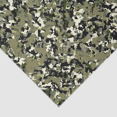 Green Black Cool Camouflage Muster drucken Seidenpapier (Ausschnitt)