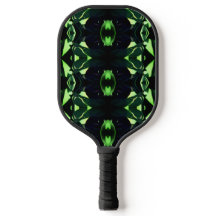 Green Black Gems 4Brooke Pickleball Paddel