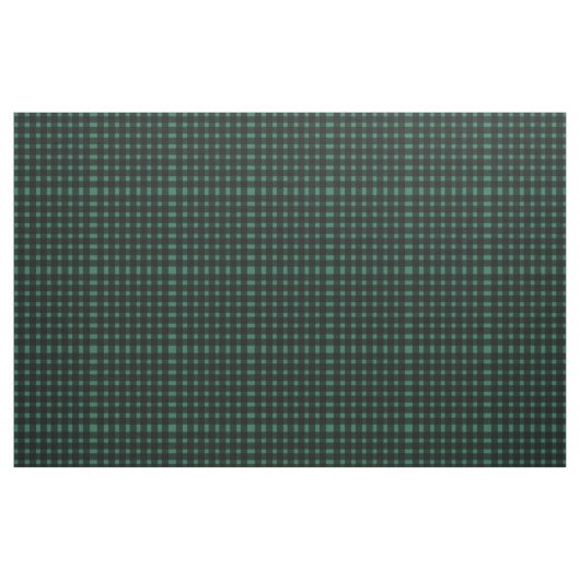 Green Black Gingham Pattern Stoff (Fat Quarter (45,7 x 55,9 cm))