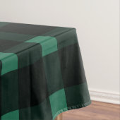 Green Black Gingham Pattern Tischdecke (Beispiel)
