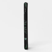 Green & Black iPhone 5 Benutzerdefinierte Case-Mat Case-Mate iPhone Hülle (Hinten/Links)