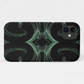 Green & Black iPhone 5 Benutzerdefinierte Case-Mat Case-Mate iPhone Hülle (Rückseite (Horizontal))