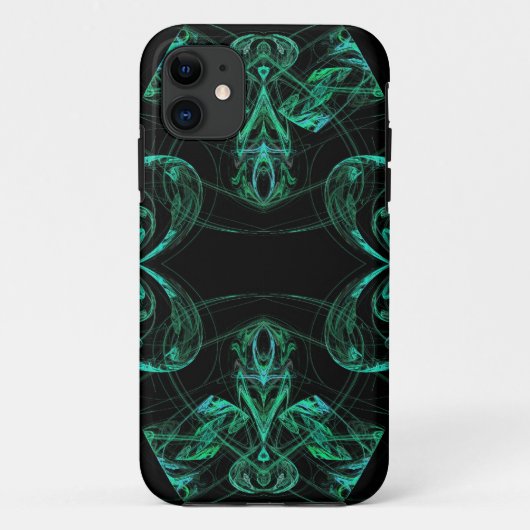 Green & Black iPhone 5 Case-Mate Selten dort Hülle (Rückseite)