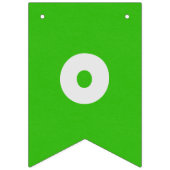 Green Black Male Firmengratulation ganz nach Ihren Wimpelkette (Zweite Fahne)