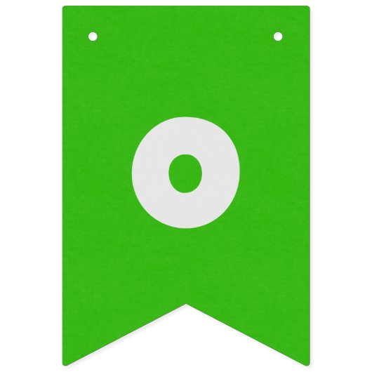 Green Black Male Firmengratulation ganz nach Ihren Wimpelkette (Zweite Fahne)