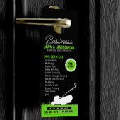 Green Black Ray Landscaping Service Lawncare Mow Türanhänger