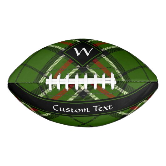 Green, Black, Red and White Tartan Football (Vorderseite)