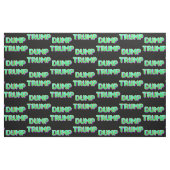 Green Black Retro Dump Trump Stoff (Fat Quarter (45,7 x 55,9 cm))
