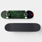 Green Black Skateboard (Horizontal)