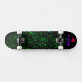 Green Black Skateboard (Horizontal)