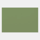 Green Black Small Polka Dot Muster Geschenkpapier Set (Vorderseite 2)