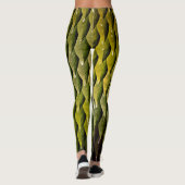 Green Black Snake Scales Leggings (Rückseite)