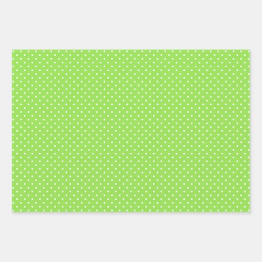 Green, Black & White Geschenkpapier Set (Vorderseite 2)
