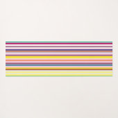 Green Blätter Art Yoga Mat Yogamatte (Rückseite (Horizontal))