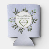 Green Blätter Kreath Dosenkühler (Rückseite)