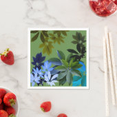Green Blätter Standard Cocktail Napkin Serviette (Beispiel)