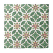 Green Blätter Tile Fliese (Vorderseite)