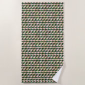 Green Block Art Lawls Muster, Strandtuch (Vorderseite)