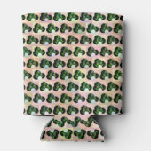 Green Block Art Lawn Bowls Muster, kann kühler Dosenkühler (Rückseite)