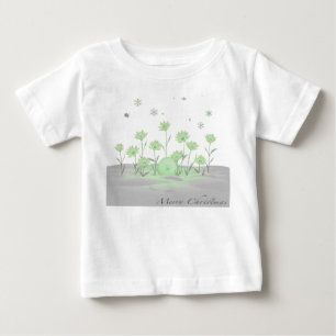 Green Bloom Garden – Frisches Frühling-Kinder-T-Sh Baby T-shirt