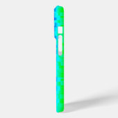 Green Blue abstrakt 3D Regenbogenmuster Case-Mate iPhone Hülle (Rückseite / Links)