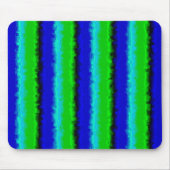 Green Blue abstrakt 3D Regenbogenmuster Mousepad (Vorne)