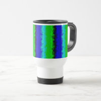 Green Blue abstrakt 3D Regenbogenmuster