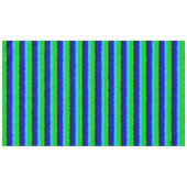Green Blue abstrakt 3D Regenbogenmuster Tischdecke (Vorderseite (Horizontal))