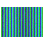 Green Blue abstrakt 3D Regenbogenmuster Tischdecke (Vorderseite (Horizontal))