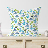 Green BLUE Dinosaurier Pattern Kinderzimmer Kissen