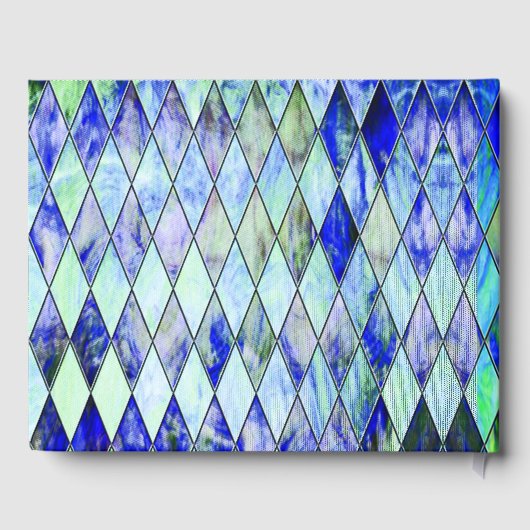 Green & Blue Gästebuch (Rückseite)