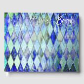 Green & Blue Gästebuch (Vorderseite)