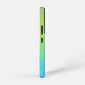 Green Blue Gradient Minimal Samsung Galaxy Hülle (Rechte Seite)