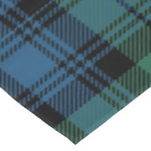 Green Blue Kariert Rustic Classic Camping Tartan Tischdecke (Schrägansicht)